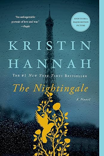 Book cover of The Nightingale by Kristin Hannah